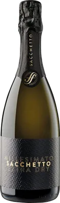 Produktbild von Sacchetto Spumante Etichetta Nera Millesimato Extra Dry 750ml 11% Vol.