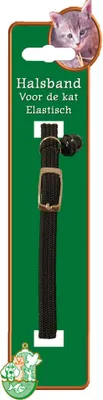 Produktbild von Elastisches Katzenhalsband, schwarz, 1,0 cm breit