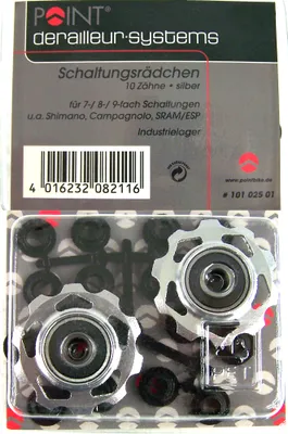 Produktbild von Point Schaltwerkrollen Universal 10 Zähne Leitrolle Führungsrolle