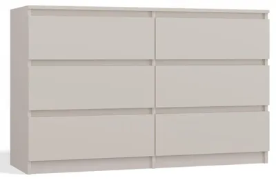 Immagine prodotto di Selsey Malwa - Cassettiera a sei cassetti, grigio, 120 cm