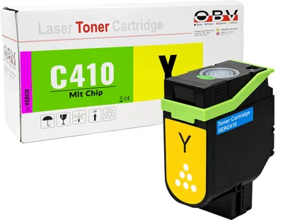 Produktbild von Xerox C410 kompatibler Toner Gelb - VersaLink C410dn C415dn C410