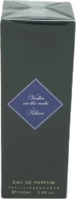 A product box for Kilian Vodka on the rocks Eau de Parfum.