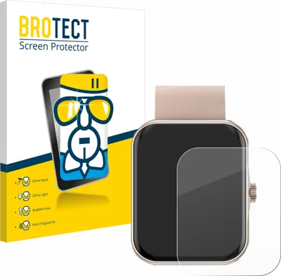 Produktbild von BROTECT Schutzglas für Mutoy Smartwatch 1.83" Schutzfolie Panzer Folie Glas Display Schutz klar