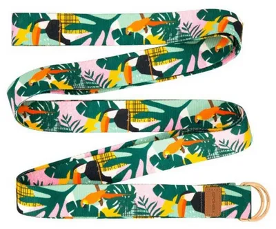 Immagine prodotto di Spokey - Cinghia per yoga "Home", Jungle PP8778 (taglia unica) (verde/colorata)