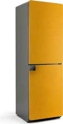 Produktbild von Hellorange Farbe – Magnetische Kühlschrank Abdeckung – Dekorfolie magnetisch Küche – Kühlschrank Magnet Deko – selbstklebende Magnettafel – Magnetfolie für Kühlschranktür – 60x190 cm