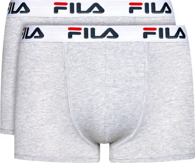 Produktbild von Fila herren boxer kurz 2 -packgrau m - atmungsaktive baumwolle