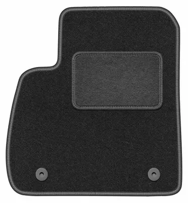 Immagine prodotto di Tappetino guidatore in moquette per Opel Zafira C 2012-2018 (monovolume) – 1 pezzo, grigio grafite, su misura – Wielganizator LUX