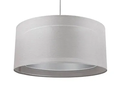 Zdjęcie produktu dla Lampa wisząca DUO LEN LIGHT 003-50 szara/srebrna