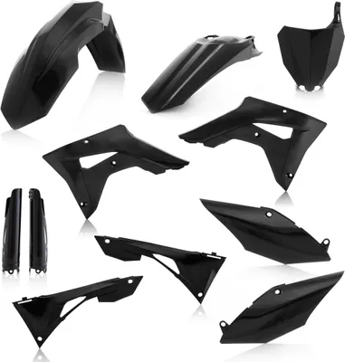 Immagine prodotto di Kit carene 11 pezzi ACERBIS nero per HONDA CRF RX