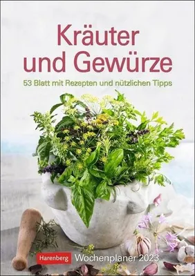 Produktbild von Kräuter und Gewürze Wochenplaner 2023