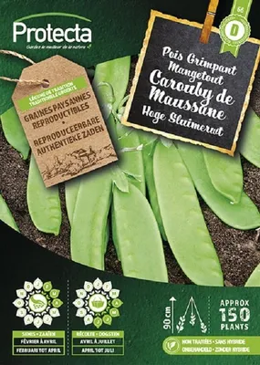 Productafbeelding van Protecta Groente zaden: Hoge sluimerwt Reuzensuiker CAROUBY