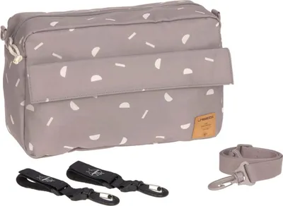 Produktbild von LÄSSIG Kinderwagentasche Buggy Organizer mit Befestigung Blocks Taupe