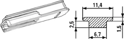 Produktbild von Bessey Ers. Adapter für Einhandtischzwinge EZR15SET (2 St.) - 3102016