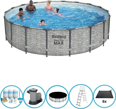 Zdjęcie produktu dla Bestway - Pool Steel Pro MAX - Deal basenowy - 549x122 cm