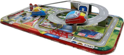 Produktbild von Blechspielzeug - Spielbahn mit Autos - Highway Set - inklusive Blechautos