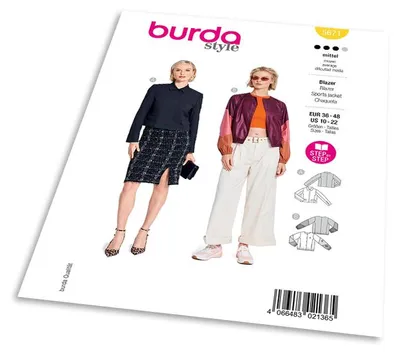 Obrázek produktu pro Střih Burda 5671 - Sako nebo sportovní bunda
