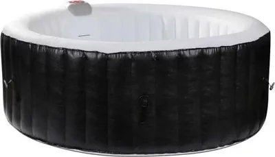 Obrázok produktu pre Nafukovacia vírivka SunSpa, 6 osôb, 208 x 65 cm, okrúhla, 130 mikrotryskov, až 40 °C, s filtrom, zámkom, podložkou na ochranu podlahy a krytom