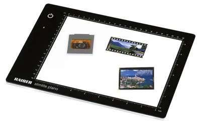 Produktbild von KAISER Extraflacher LED-Leuchttisch 16 x 22 cm - SLIMLITE PLANO - KAI2453