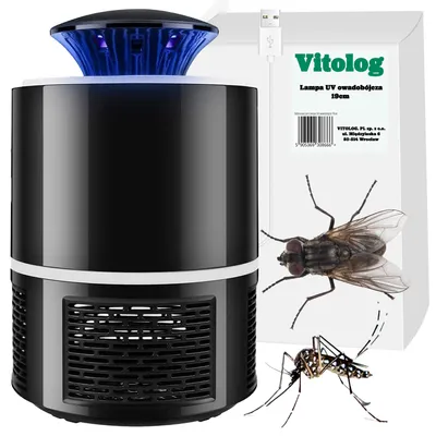 Obrázek produktu pro Elektrická UV Lampa na Hmyz, Muchy, Komáry, Vosy - Past na Hmyz