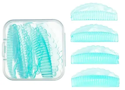 Produktbild von Wimpernlifting-Set, Silikonpolster, wiederverwendbare Stäbe, 4Paare