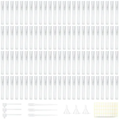 100 Parfümzerstäuber 10 ml, Kunststoff, nachfüllbar