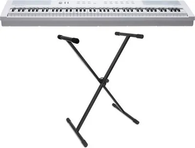 Produktbild von Kurzweil Stage Piano KAE1-WH 88 Tasten mit Ständer