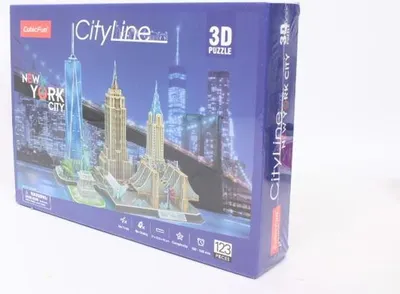 Image de CubicFun Cubic Fun 3d Puzzle City Line New York City
