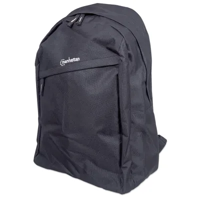 Produktbild von Manhattan Knappack Notebook-Rucksack 15,6" Top Load Schwarz leicht