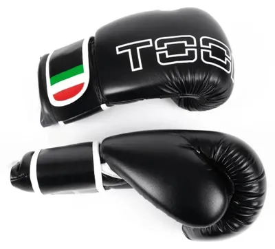 Image de Gants de boxe en simili cuir avec fermeture Velcro
