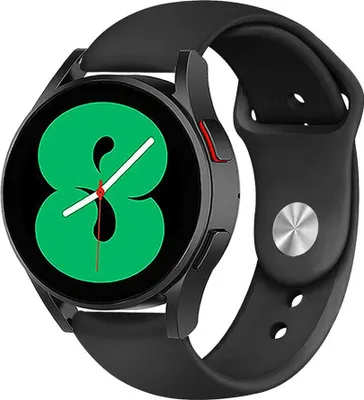 Produktbild von Strap-it Samsung Galaxy Watch 4 - 40mm Sportarmband (Schwarz)