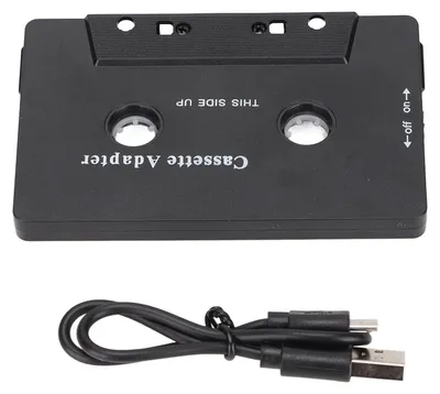Immagine prodotto di Adattatore per cassette Bluetooth, cancellazione del rumore, ricevitore audio stereo ad alta fedeltà per tablet per auto