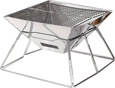 Produktbild von INF Tragbarer Holzkohlegrill - Kompakter Grill für das Kochen im Freien Quadrat