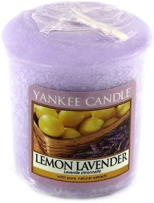 Produktbild von Yankee Candle 1085900E Zitrone-Lavendel Votivkerze