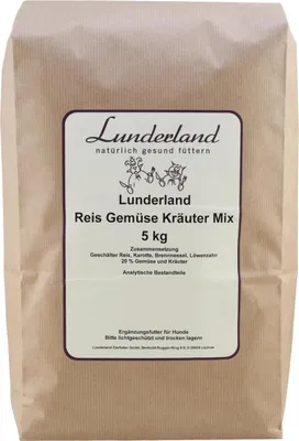 Immagine prodotto di Lunderland 5kg Reis Gemüse Kräuter Mix
