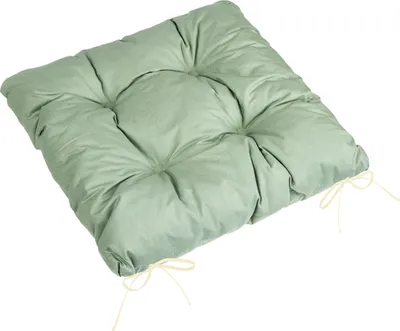 Produktbild von Adéla gestepptes Sitzkissen - 40x40 cm - Khaki