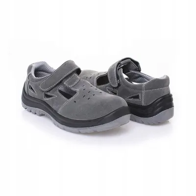 Obrázek produktu pro Kožená pracovní obuv SANDALS 42 PROTECTIVE safety suede BAVARO S1 SRC