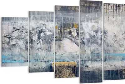 Produktbild von Bild auf Leinwand - Leinwandbild - Abstraktion modern - 150x100cm - Wand Bild - Wanddeko - Leinwanddruck - Bilder - Kunstdruck - Wanddekoration - Leinwand bilder - Wandkunst - EG150x100-3474