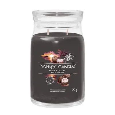 Zdjęcie produktu dla Yankee Candle Black Coconut 567 g