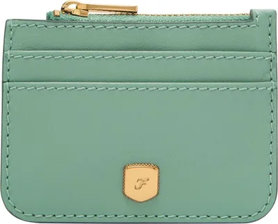 Produktbild von FOSSIL Kartenhalter Schlüsselmäppchen Lennox Zip Card Case Mist grün