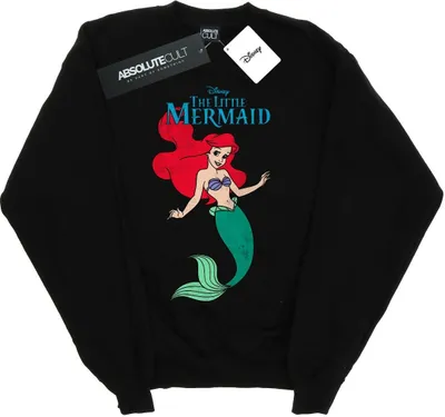 Produktbild von Disney - "The Little Mermaid" Sweatshirt für Damen BI13517 (XXL) (Schwarz)