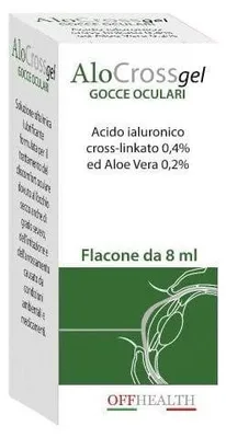 Produktbild von ALOCROSSGEL, Augentropfen, 8 ml
