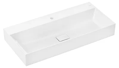 Produktbild von Hansgrohe Waschtisch Xevolos E 1000x480 m.Hahnloch o.Überlauf SmartClean weiß, 61100450