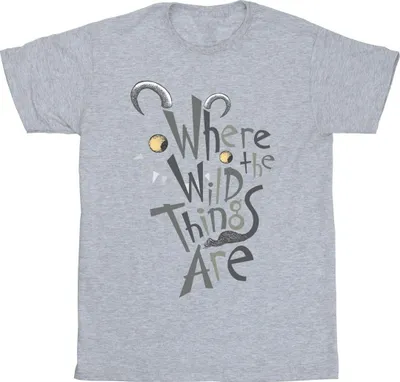 Produktbild von Where The Wild Things Are - T-Shirt für Herren BI49054 (S) (Grau)
