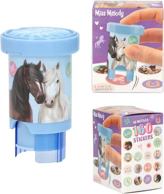 Obrázek produktu pro Miss Melody samolepky v dávkovači 1ks.mix 13350A