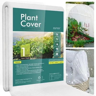 Image de Toile d'hivernage 3 x 10 m, protection contre le gel pour les plantes, 30 g/m²