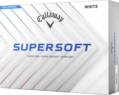 Zdjęcie produktu dla Piłki golfowe Callaway Cg Supersoft 25 białe 12 piłek białe 12 piłek