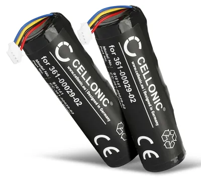 Produktbild von CELLONIC 2x Akku kompatibel mit Garmin Alpha 100, GAA002, 010-10806-30
