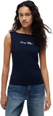 Obrázok produktu pre TOMMY HILFIGER WW0WW50947 CLASSIC SCRIPT – modrá čiapka