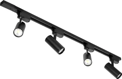 Immagine prodotto di Set di binari elettrificati a 1 circuito NEXTRACK GO 4xGU10 1 m nero