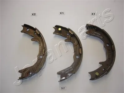 Produktbild von JAPANPARTS GF-507AF Handbremsbeläge für MITSUBISHI Lancer VII Limousine (CSA, CTA) Handbremse